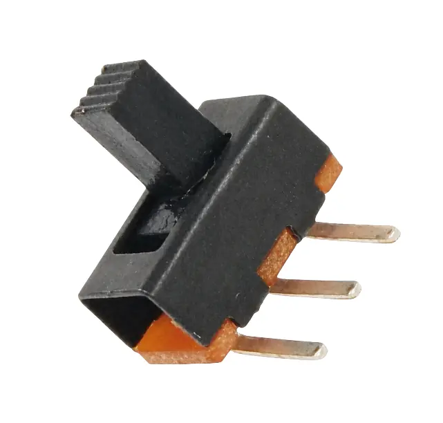 IC-206 10.5x5.9mm 90° Sürgülü Anahtar – 3 Pin ON/OFF Slide Switch