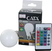 Cata Ct-4058 Uzaktan Kumandalı Rgb (Çok Renkli) Led Ampul E27 2