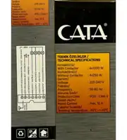 Cata CT-9154 4'Lü Aydınlatma Kumandası  2