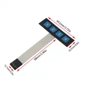 1X4 Membran Tuş Takımı - Keypad 2