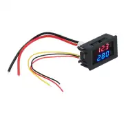 Dijital Voltmetre Ampermetre Dual DC 0V-100V 10A 1