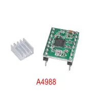 A4988 Step Motor Sürücü Kartı 2A Yeşil + Soğutucu 3