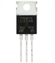 75NF75 N Kanal Power MOSFET 75V 80A TO-220 1