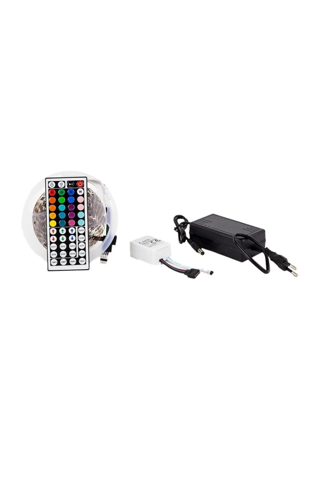 Cata Ct-4558 Profesyonel Rgb Şerit Led 5 Metre Trafo Kumandalı / Renkli Aydınlatma