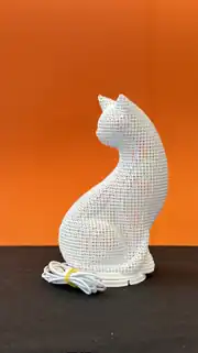 KEDİ DEKORATİF MASA LAMBASI GECE LAMBASI 1