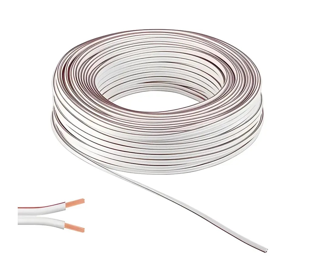 2x0,75 mm Kordon Hoparlör Kablosu Montaj Kablosu 1 METRE