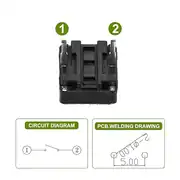 6X6 5mm Tach Buton (2 Bacak) 2