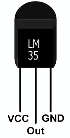 LM35 Sıcaklık Sensörü