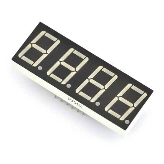 14mm 4'lü Ortak Anot Display - Kırmızı