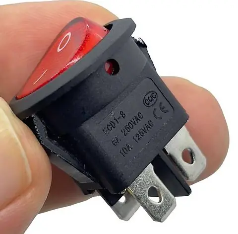 IC-131-4 Yuvarlak Işıklı Anahtar On-Off 4P