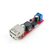 Çift Usb Çıkışlı 9v / 12v / 24v / 36v - 5v Dönüştürücü Dc 3A LM2596 2