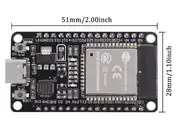 ESP32 Type-C Wifi ve Bluetooth Modülü - 30 Pin Type C 3