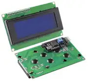20x4 2004 I2C LCD Ekran Modülü Arduino Uyumlu 1