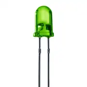 5mm Yeşil Led Diyot 400-500 mcd 1
