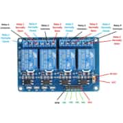 4 Kanal 12V Röle Kartı 5