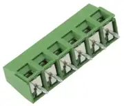 6 Pin 5.00 mm Yeşil PCB Klemens 1