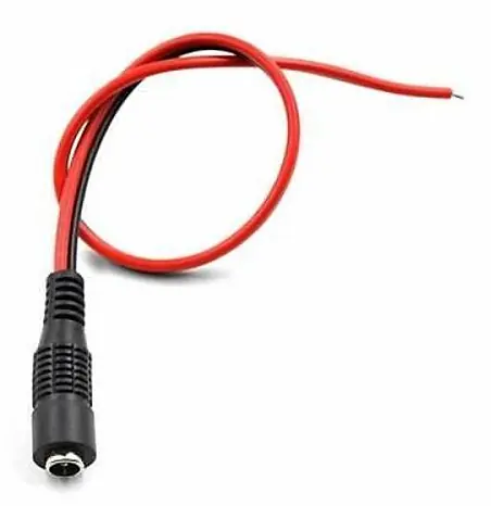 Kablolu Dişi Barrel Jack - Power Soket