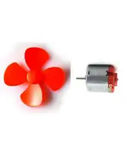 Oyuncak 3-6V DC Motor ve Pervane Seti 2