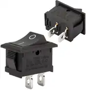 KCD-101 21x15mm Mini Rocker Anahtar – ON/OFF Işıksız Switch 2