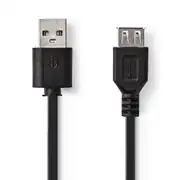 USB Dişi -Erkek 3m Uzatma Kablosu 2