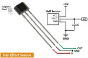 UGN3503 Lineer Hall Effect Manyetik Alan Sensörü 3 Pin 2