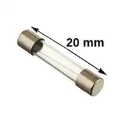 500mA 5X20mm Cam Sigorta 1