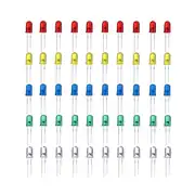 5mm Karışık Renklerde Led Diyot - 5 Farklı Renk - 100 Adet 3