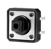 12x12x7.3mm Push Buton Tact Switch – 4 Pin 1
