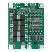 4s Bms 40a Matkap Uygun Balanslı 16.8v 4 Pil 18650 Lityum Batarya Şarj Koruma Modülü 14.8v 16v 4