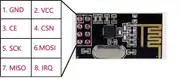 Wireless NRF24L01 2.4 GHz Transceiver Modül - 2.4 GHz Alıcı Verici Modül 2