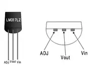 LM317LZ 100mA Ayarlanabilir Lineer Voltaj Regülatörü TO-92-3 2