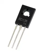 BD138 PNP BJT Transistör TO-126 1