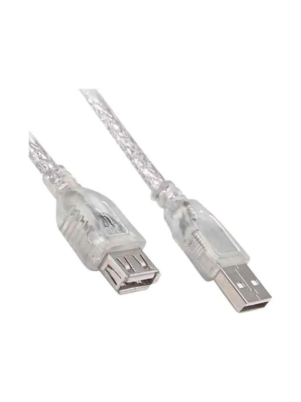 Powermaster Usb Uzatma Kablosu 1.5 Metre Şeffaf Erkek-Dişi