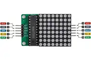 MAX7219 8x8 Dot Matrix Display Modülü 2