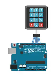 3X4 Membrane Tuş Takımı Keypad 3