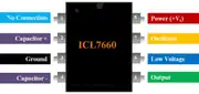 ICL7660 Gerilim İnvertörü DC-DC Çevirici Entegresi DIP-8 3