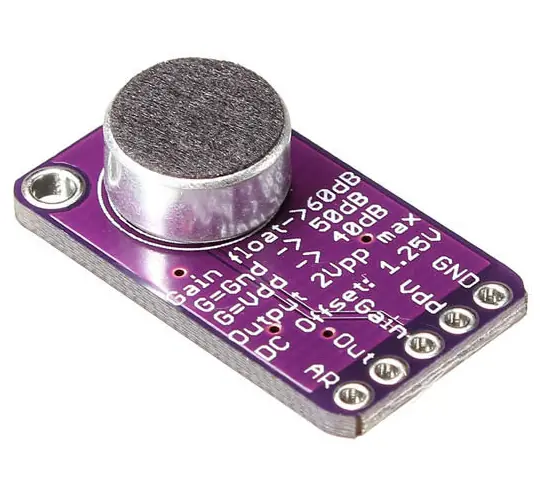 Max9814 Mikrofon Amplifikatör - Yükselteç Modülü