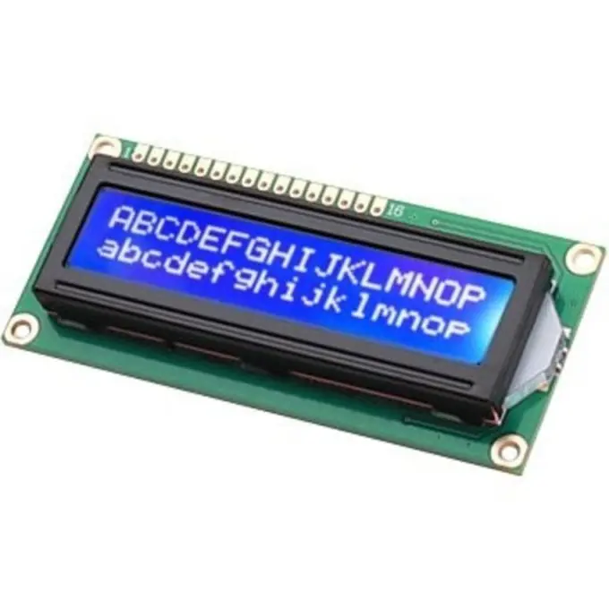 LCD Ekran 2x16 Mavi Beyaz