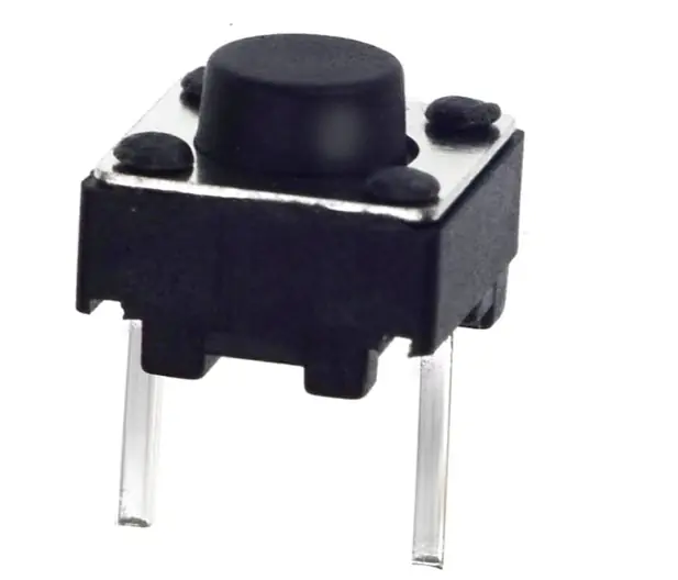 6x6x4.3mm Push Buton – 2 Pin