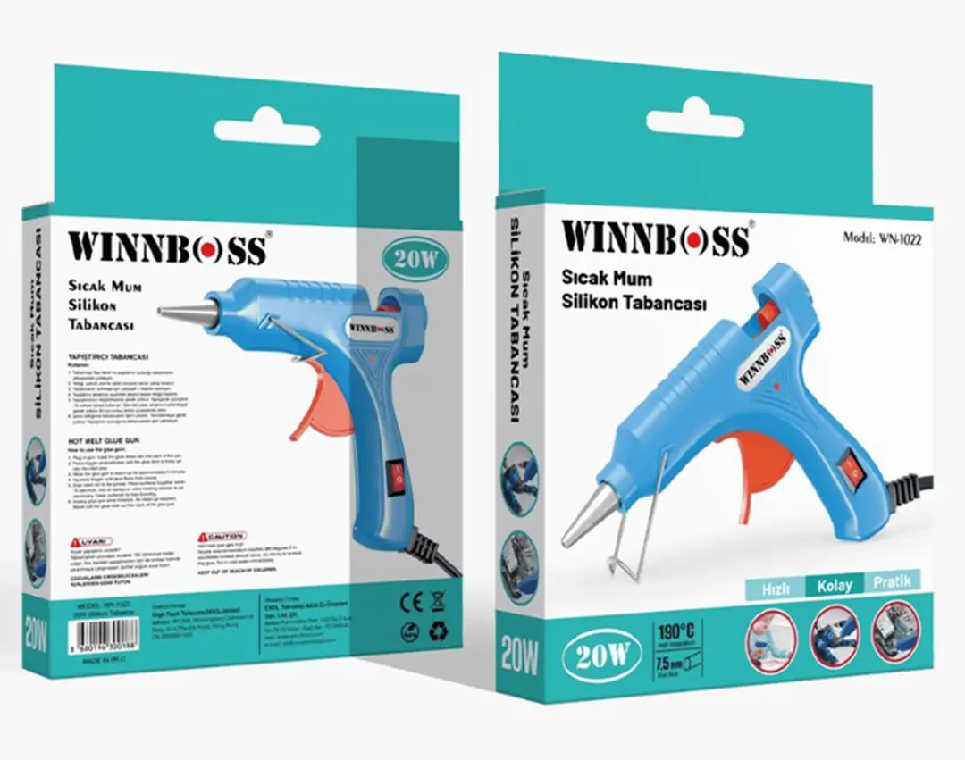 Winnboss Sıcak Silikon Tabancası 20 Wat Küçük Boy
